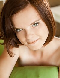 Sweet, youthful, and cute, Denisa debuts with her small bar-room tight build, smooth, flawless complexion, and communistic distended creations for Erotic Beauty fans.